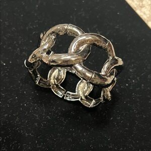 Fun metal gray chain link bracelet